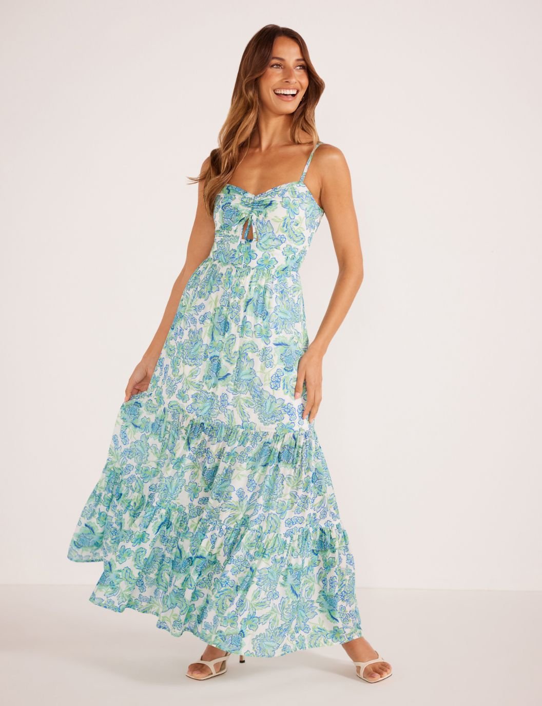 Alessia Tiered Mini Dress - Styled With Claire MINKPINK