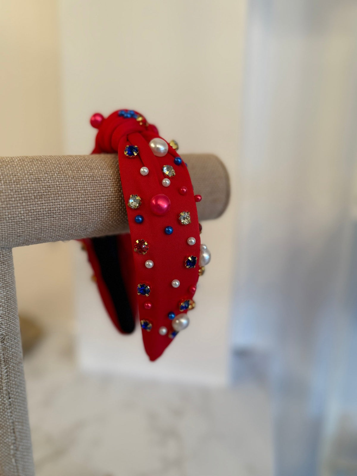All - American Glam Headband | Red - Styled With Claire Styled With Claire