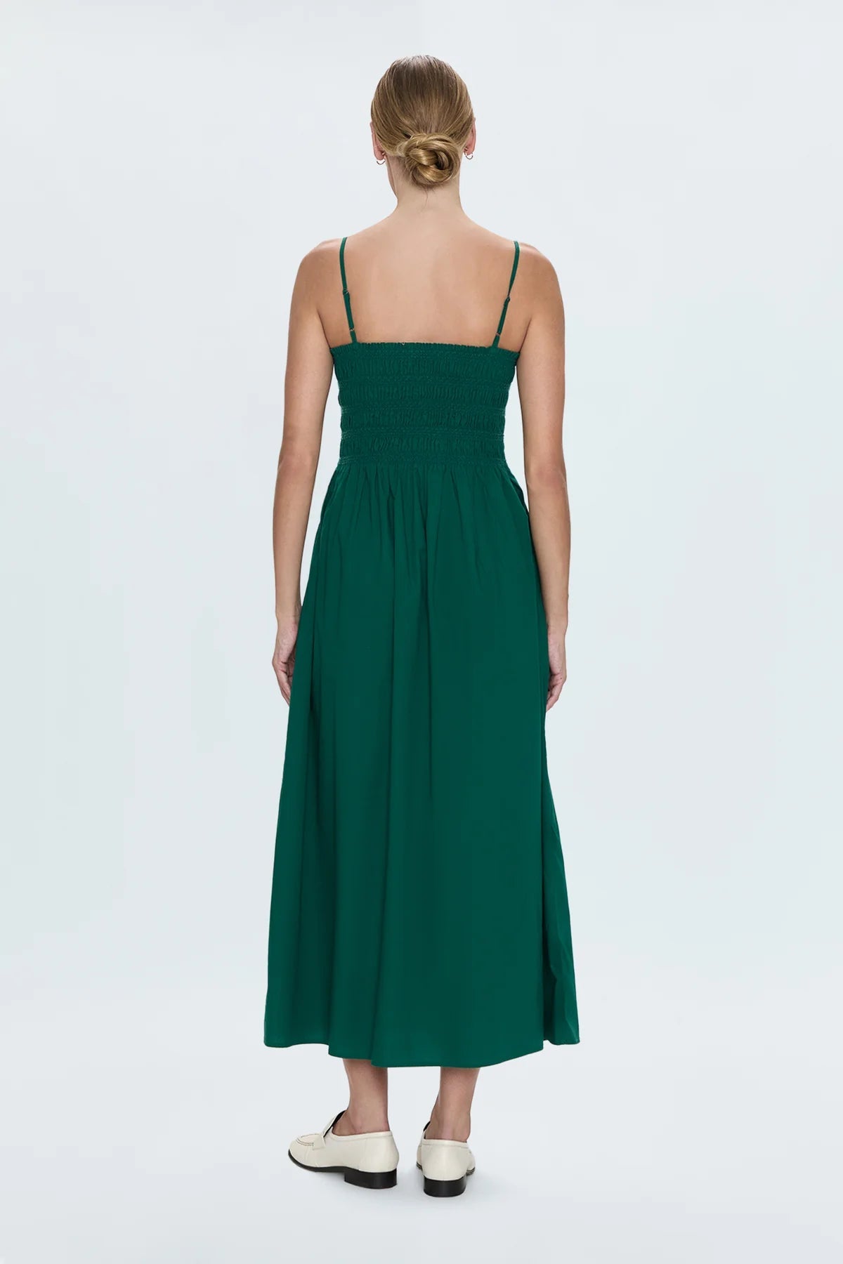 Bianca Shirred Bodice Dress - Styled With Claire Pistola