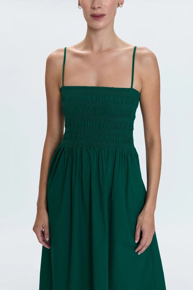 Bianca Shirred Bodice Dress - Styled With Claire Pistola