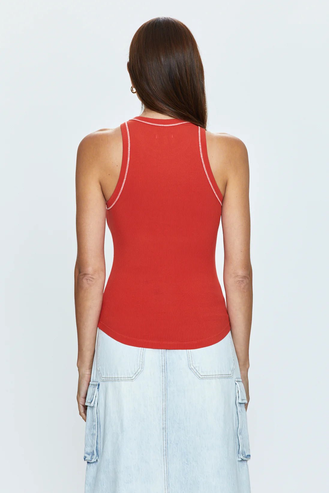 Blake Tank | Cherry - Styled With Claire Pistola