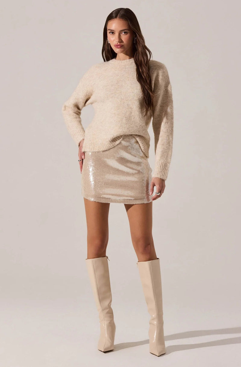 Darby Sequin Mini Skirt - Styled With Claire ASTR THE LABEL