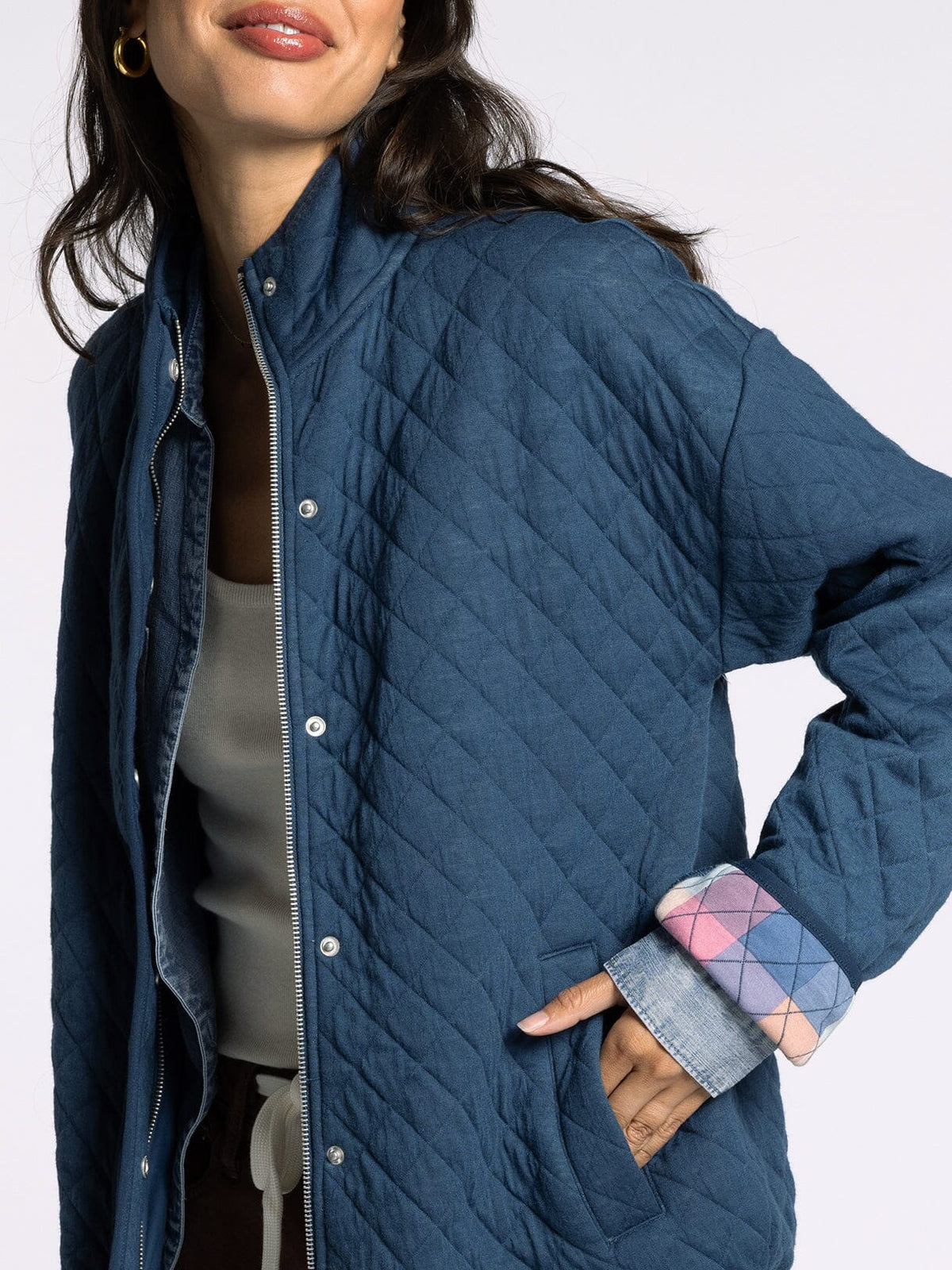 Desiree Quilted Jacket - Styled With Claire Thread & Supply