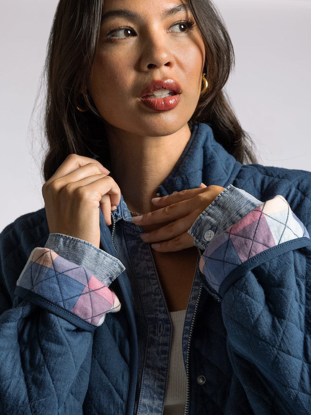 Desiree Quilted Jacket - Styled With Claire Thread & Supply