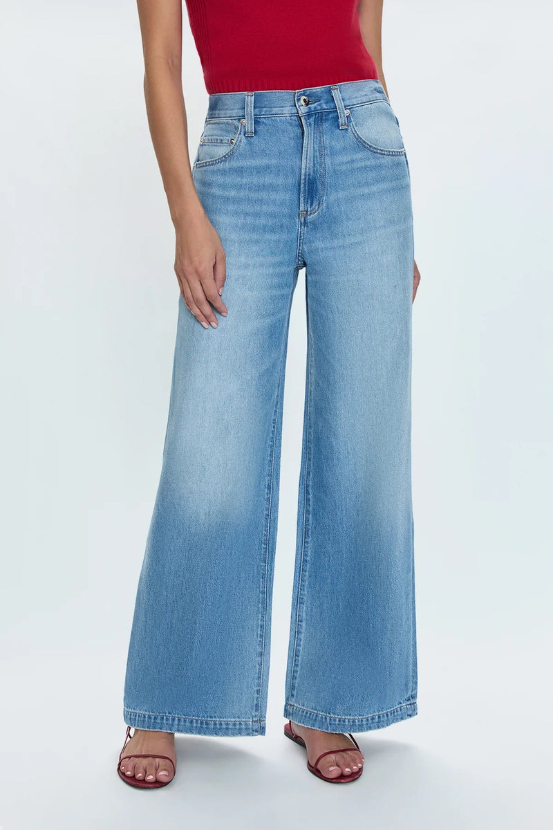 Jadyn Low Slung Palazzo - Major - Styled With Claire Pistola