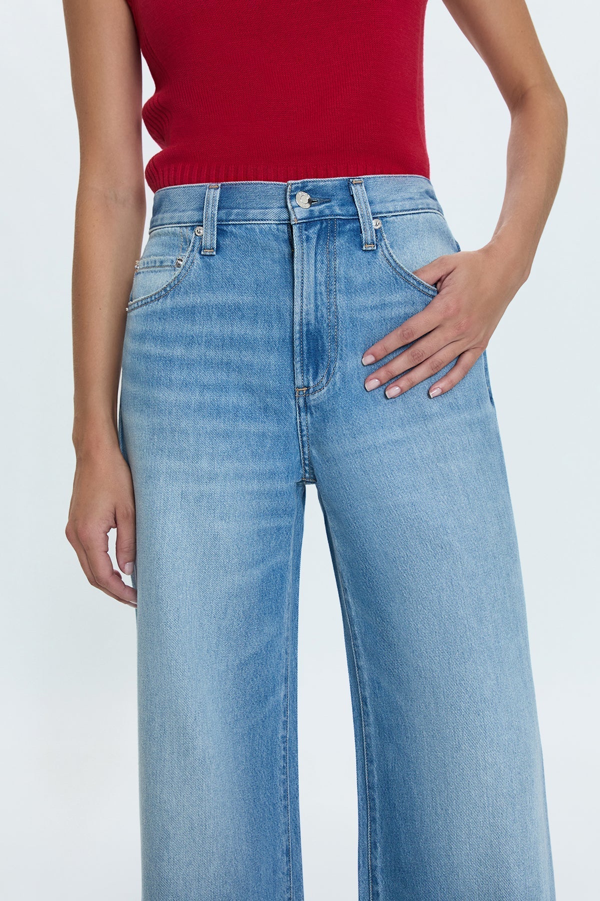 Jadyn Low Slung Palazzo - Major - Styled With Claire Pistola