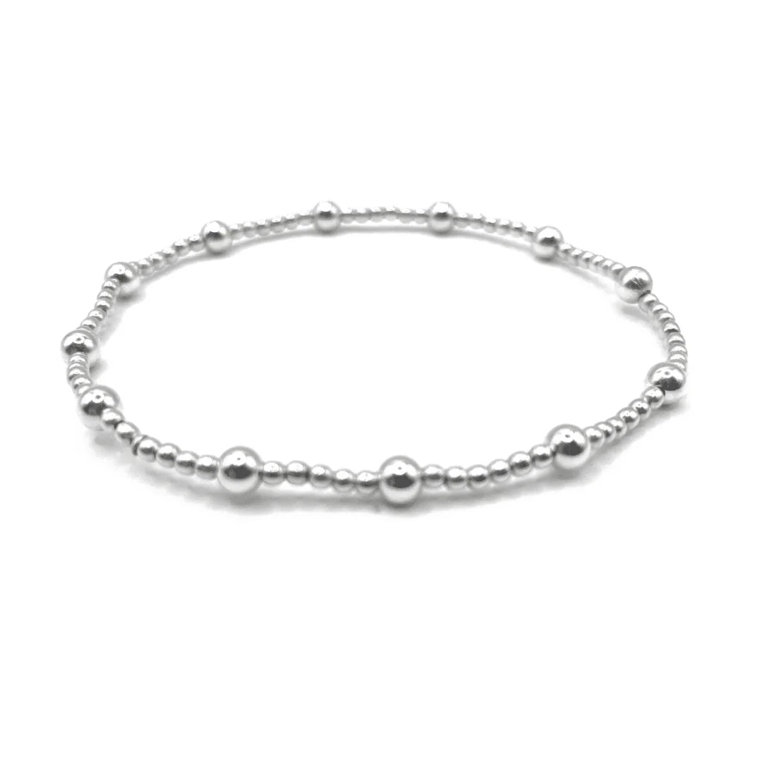 Karma bracelet | Sterling Silver - Styled With Claire Erin Gray