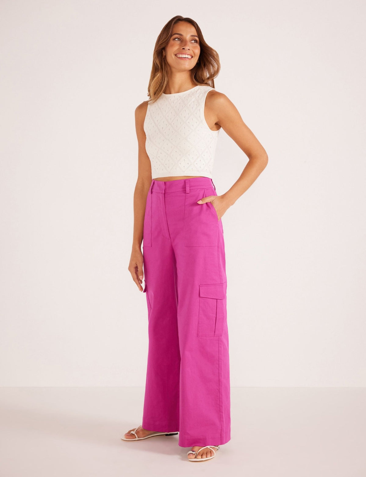Liora Cargo Pocket Pants - Styled With Claire MINKPINK