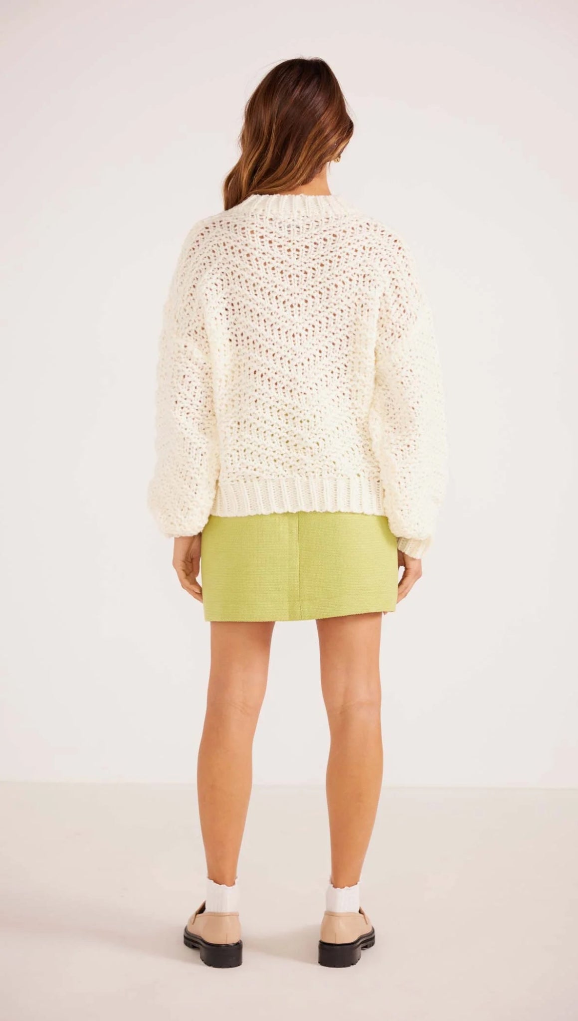 Luna Zig - Zag Knit Jumper - Styled With Claire MINKPINK