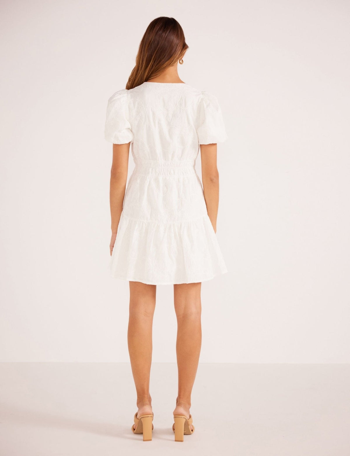 Neve Puff Sleeve Mini Dress - Styled With Claire MINKPINK
