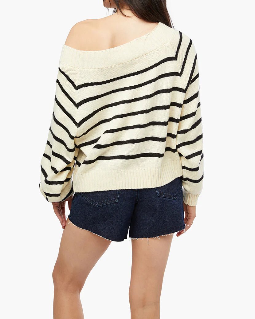 Off Shoulder Sweater - Styled With Claire WEWOREWHAT