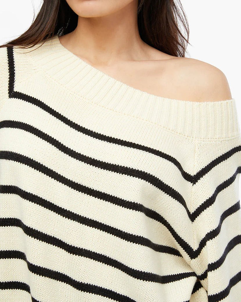 Off Shoulder Sweater - Styled With Claire WEWOREWHAT