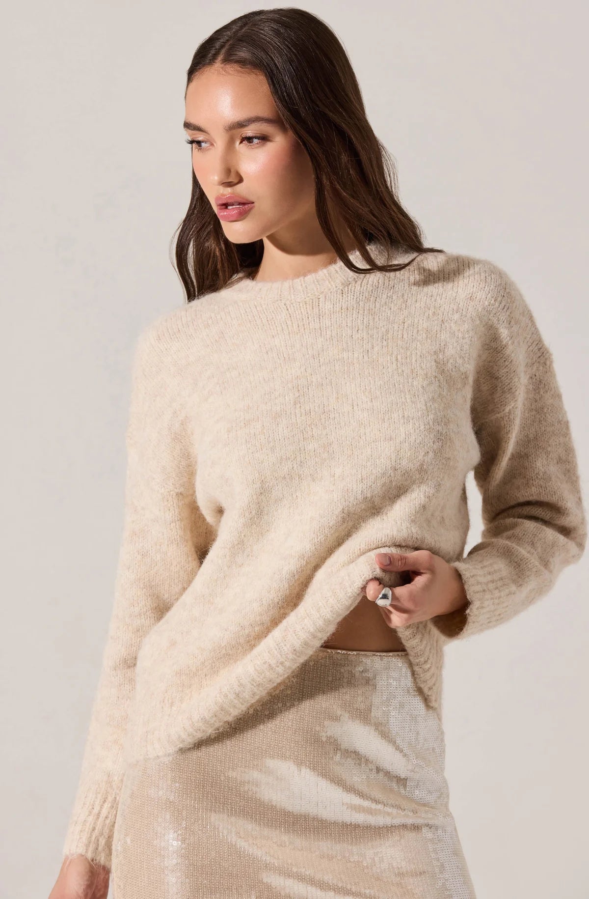 Selbie Brushed Knit Sweater - Styled With Claire ASTR THE LABEL