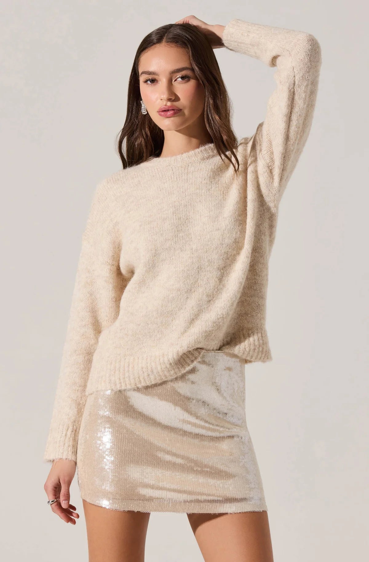 Selbie Brushed Knit Sweater - Styled With Claire ASTR THE LABEL
