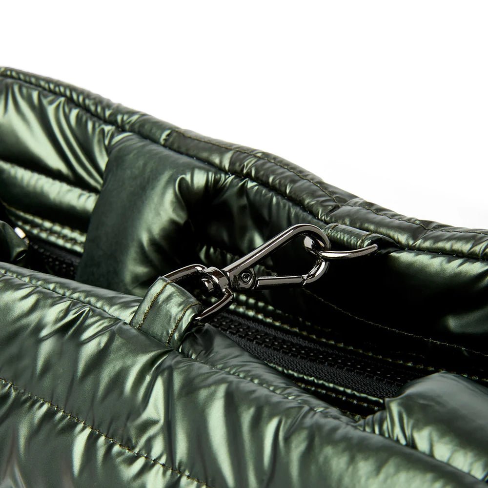 Two Faced Reversible Tote|Pearl Olive - Styled With Claire Think Royln
