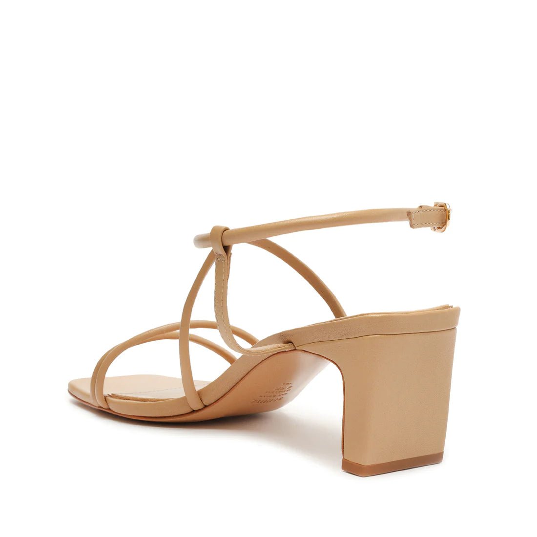 Aimee Block Leather Sandal - Styled With Claire SCHUTZ