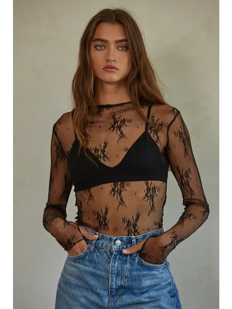 Aubrey Lace Top - Styled With Claire By Together