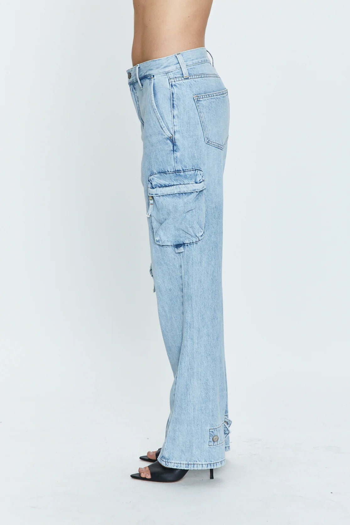 Bobbie Utility Mid Rise Loose Straight Cargo - Styled With Claire Pistola