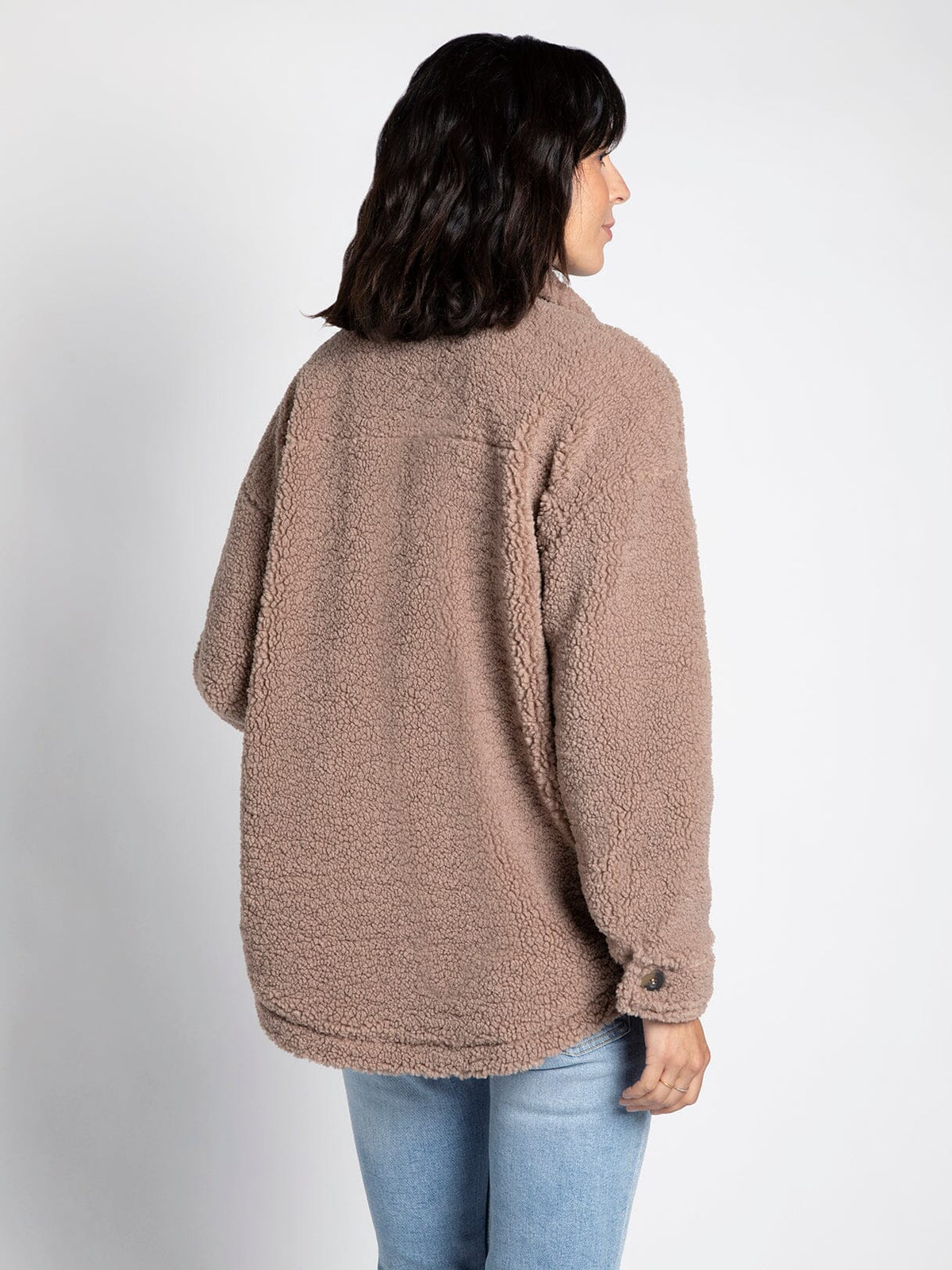 Sherpa shacket