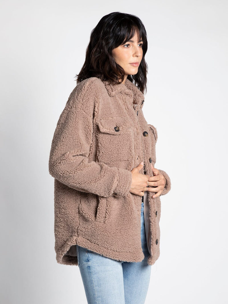 Sherpa shacket