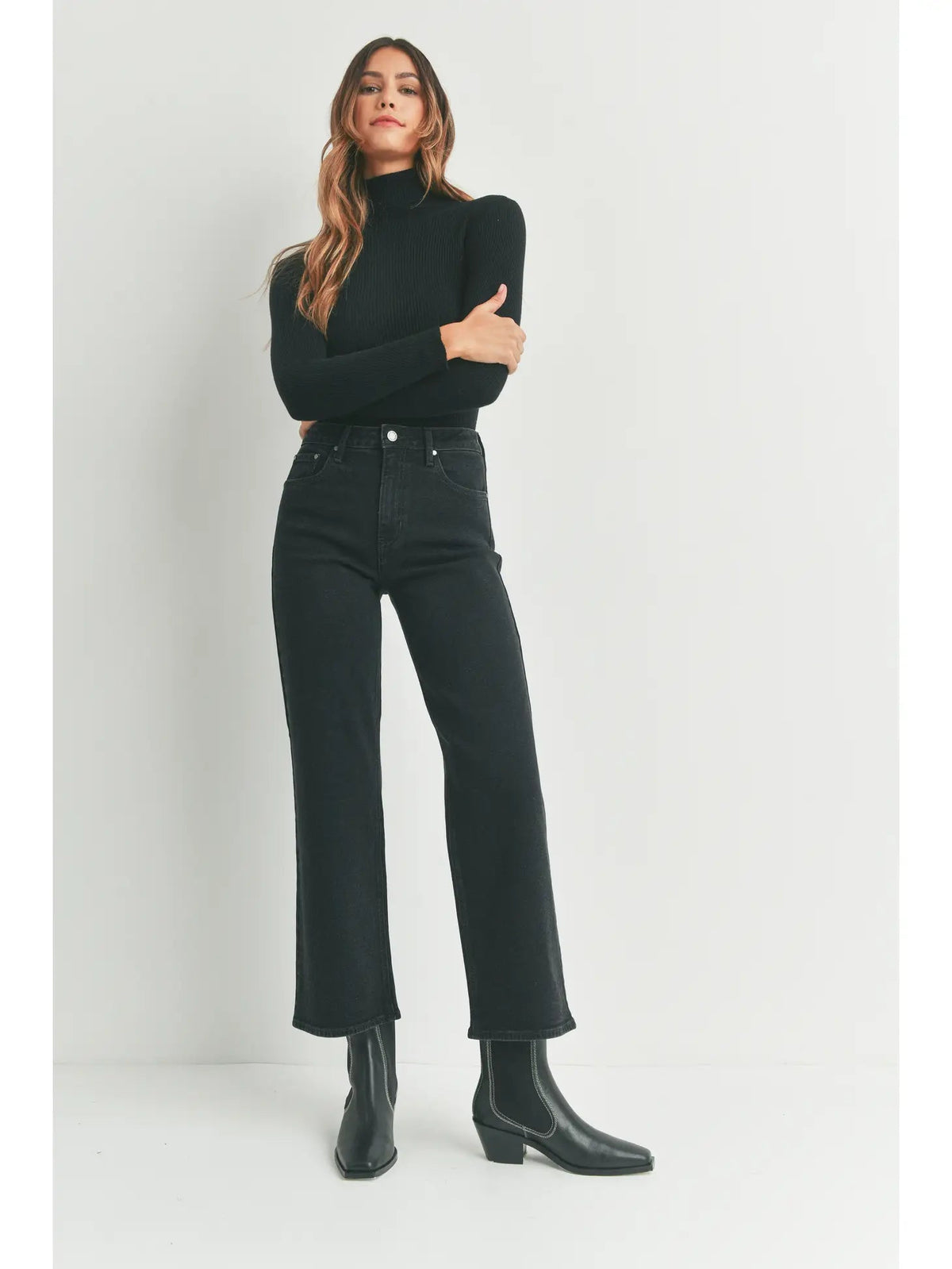High Rise Full Length Straight