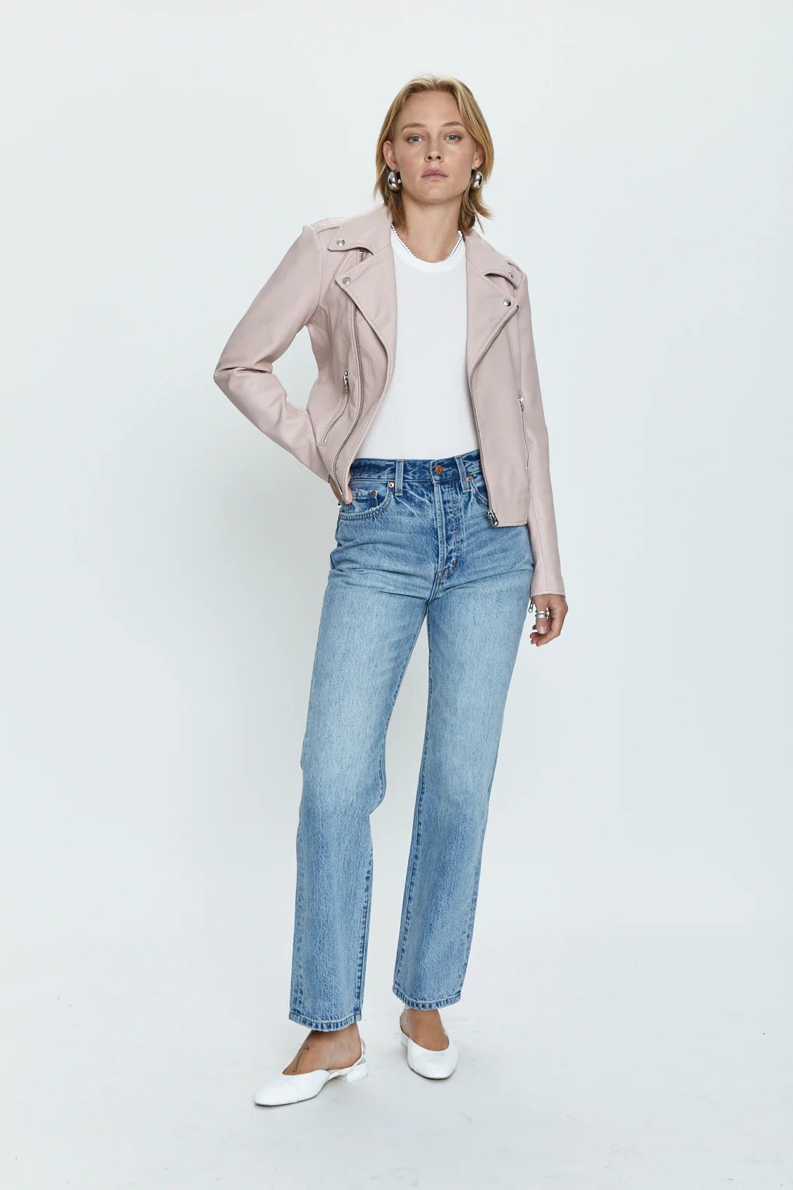 Nicolette Mod Moto Jacket - Styled With Claire Pistola