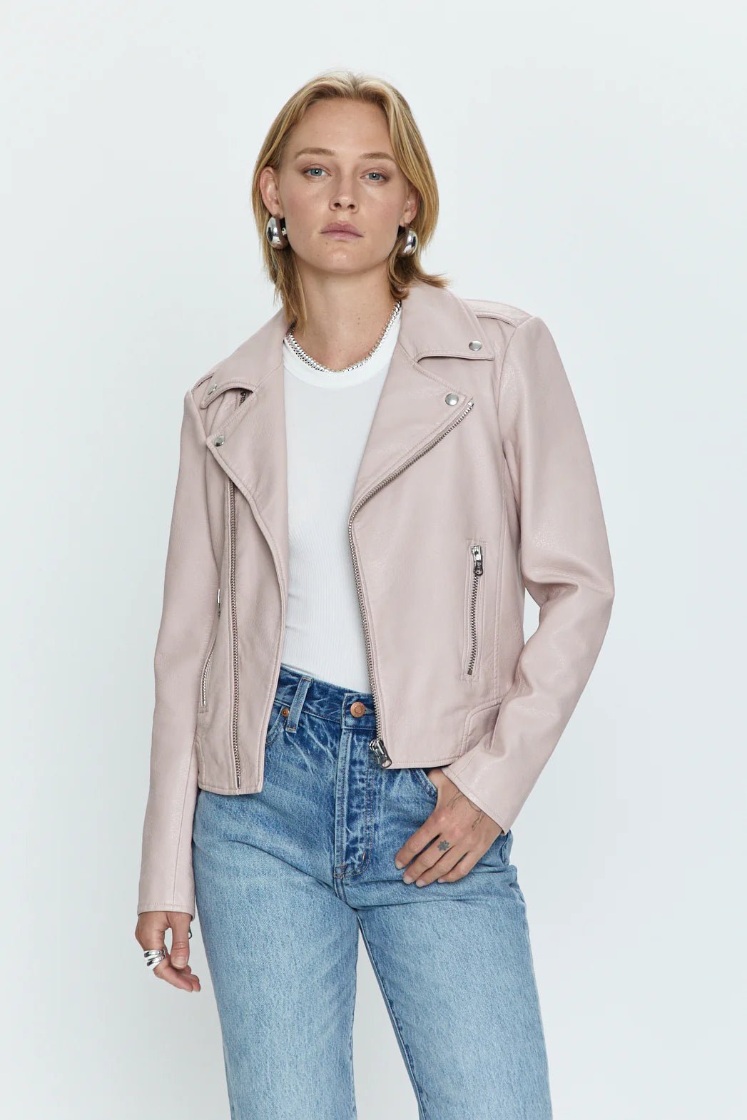 Nicolette Mod Moto Jacket - Styled With Claire Pistola