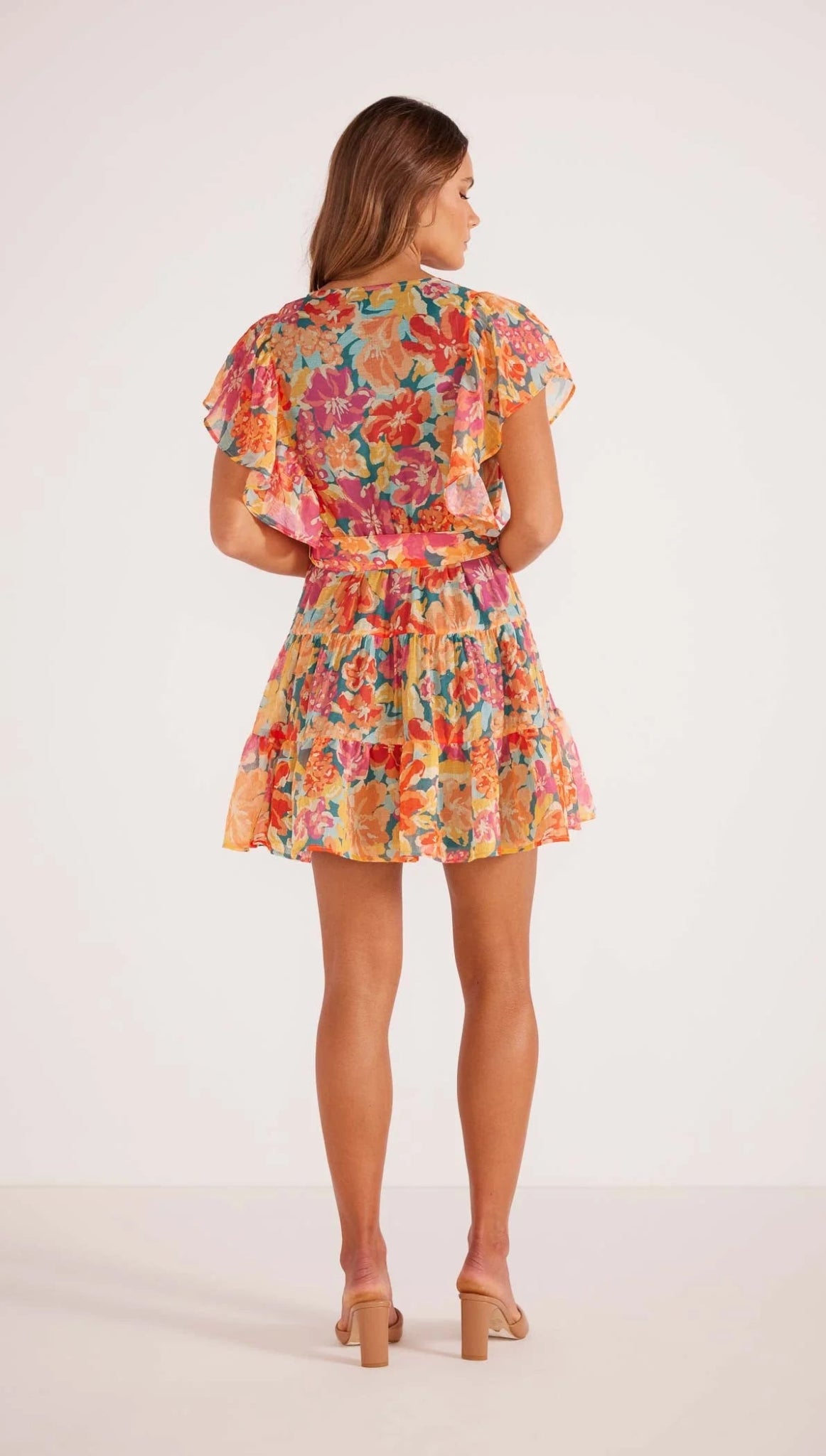 Valla Flutter Mini Dress - Styled With Claire MINKPINK