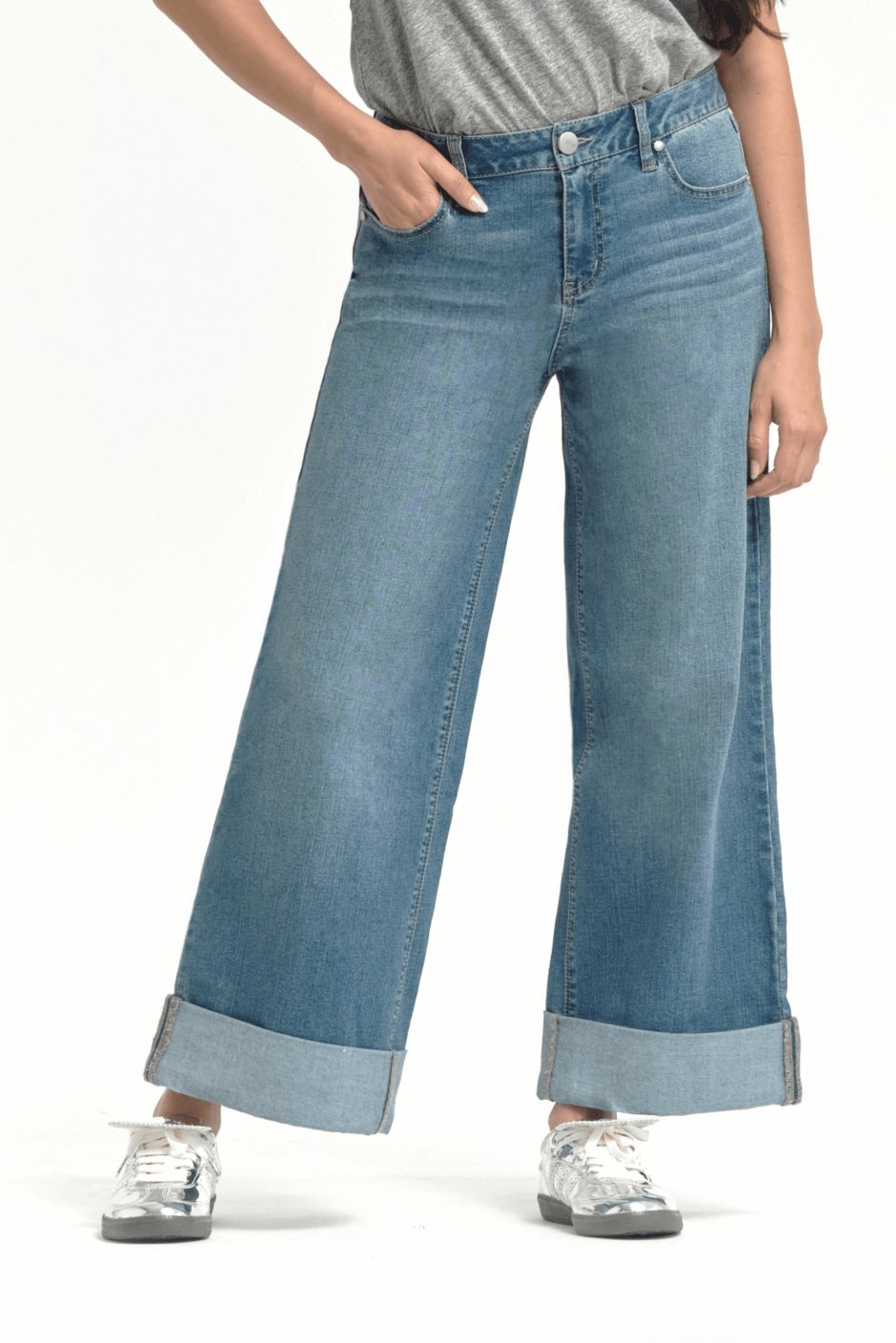 1822 Denim | Willa Slim Wide Leg - Styled With Claire 1822 Denim
