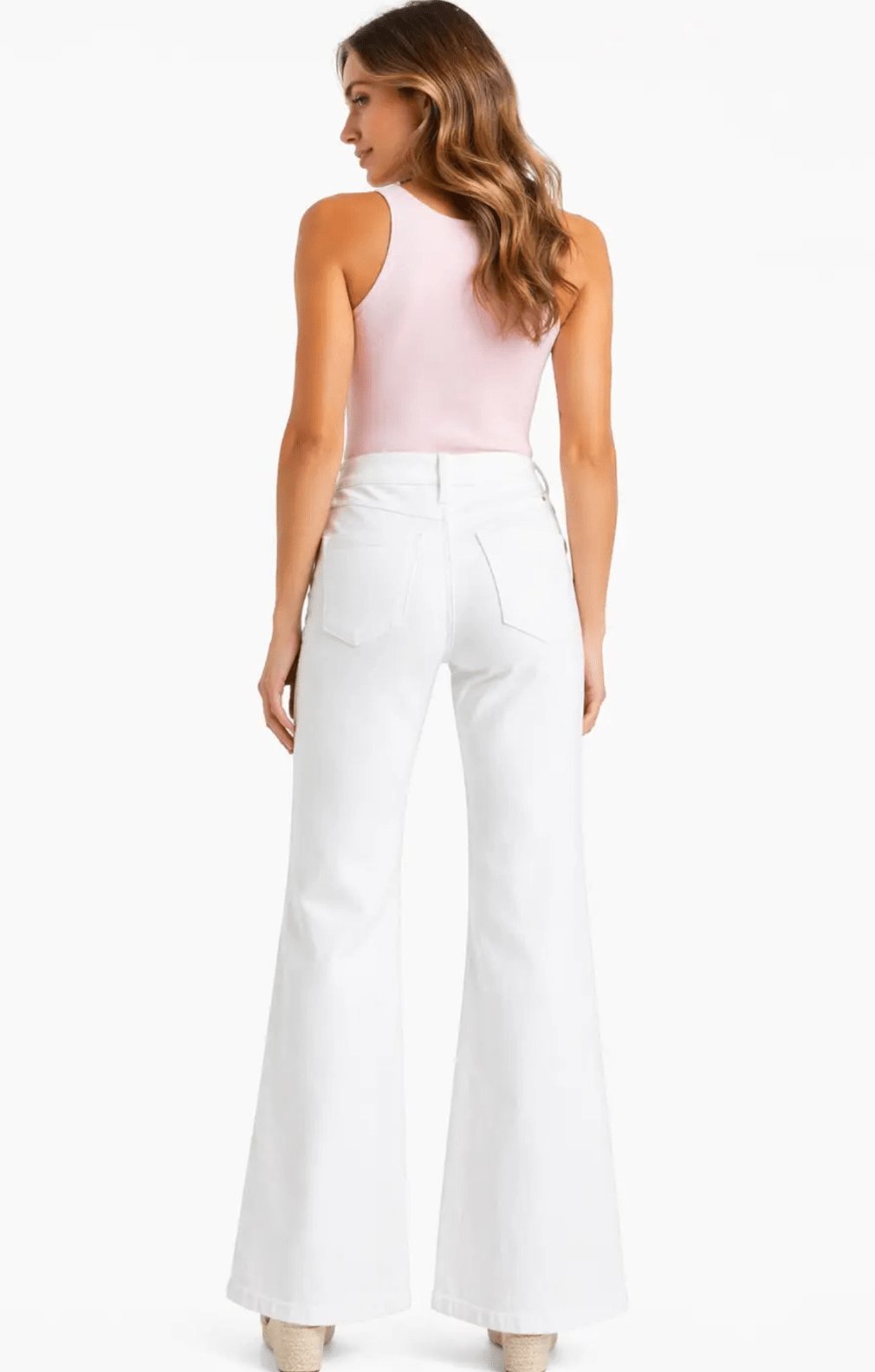 32" Belle Relaxed Flare Jean - Styled With Claire 1822 Denim