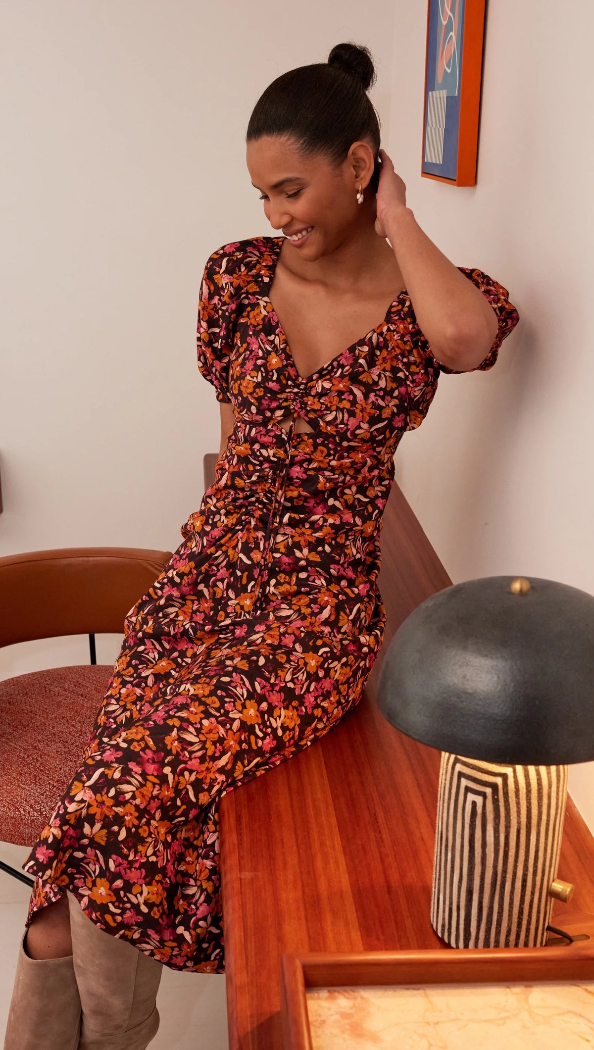 Sorrento Midi Dress - Styled With Claire MINKPINK