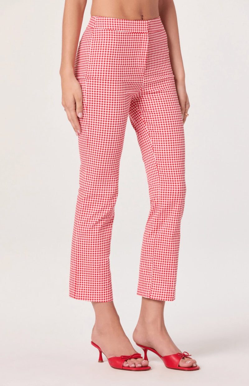 Alma Gingham Pants - Styled With Claire ASTR THE LABEL
