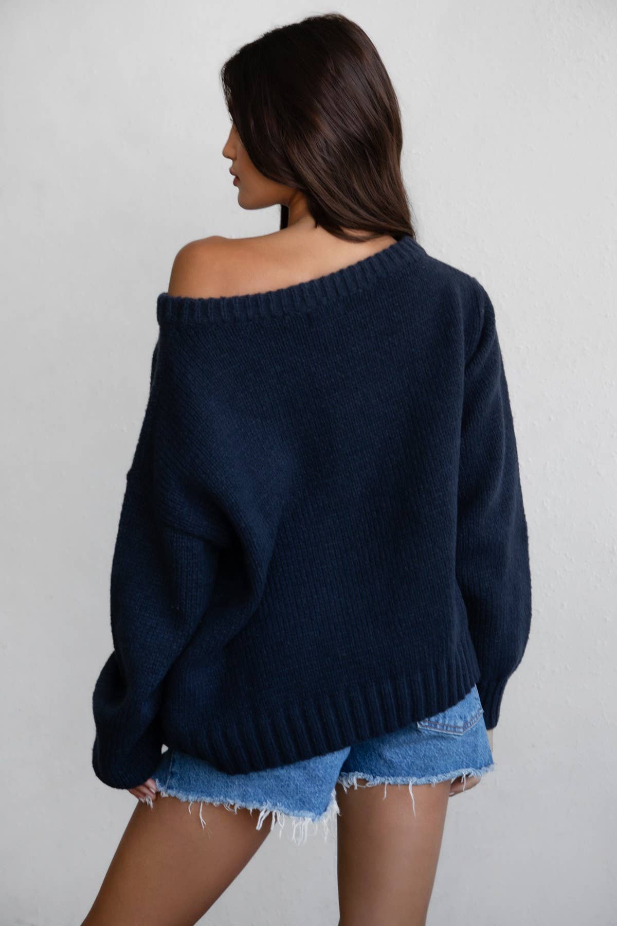 American Flag Off The Shoulder Sweater - Styled With Claire TICTOC