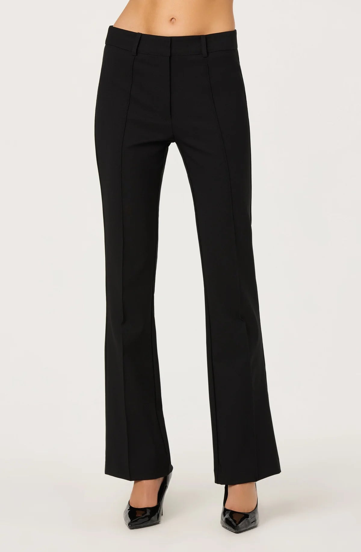Andie Mid - Rise Pintuck Pants - Styled With Claire ASTR THE LABEL