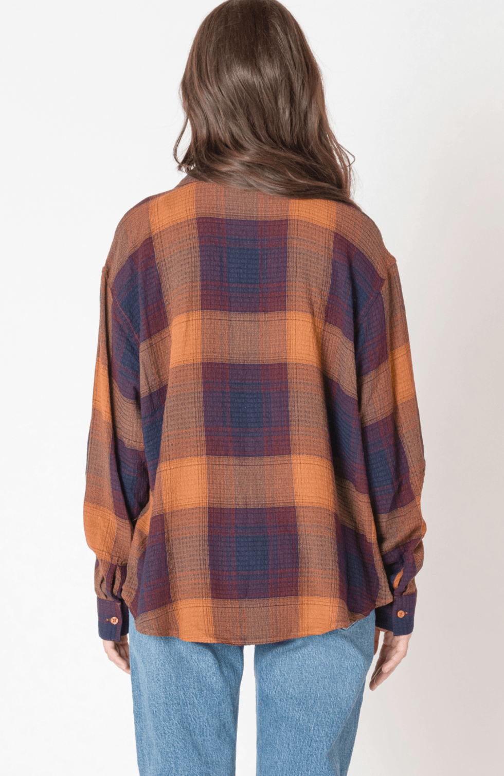 Aria Plaid Button Down - Styled With Claire Dex