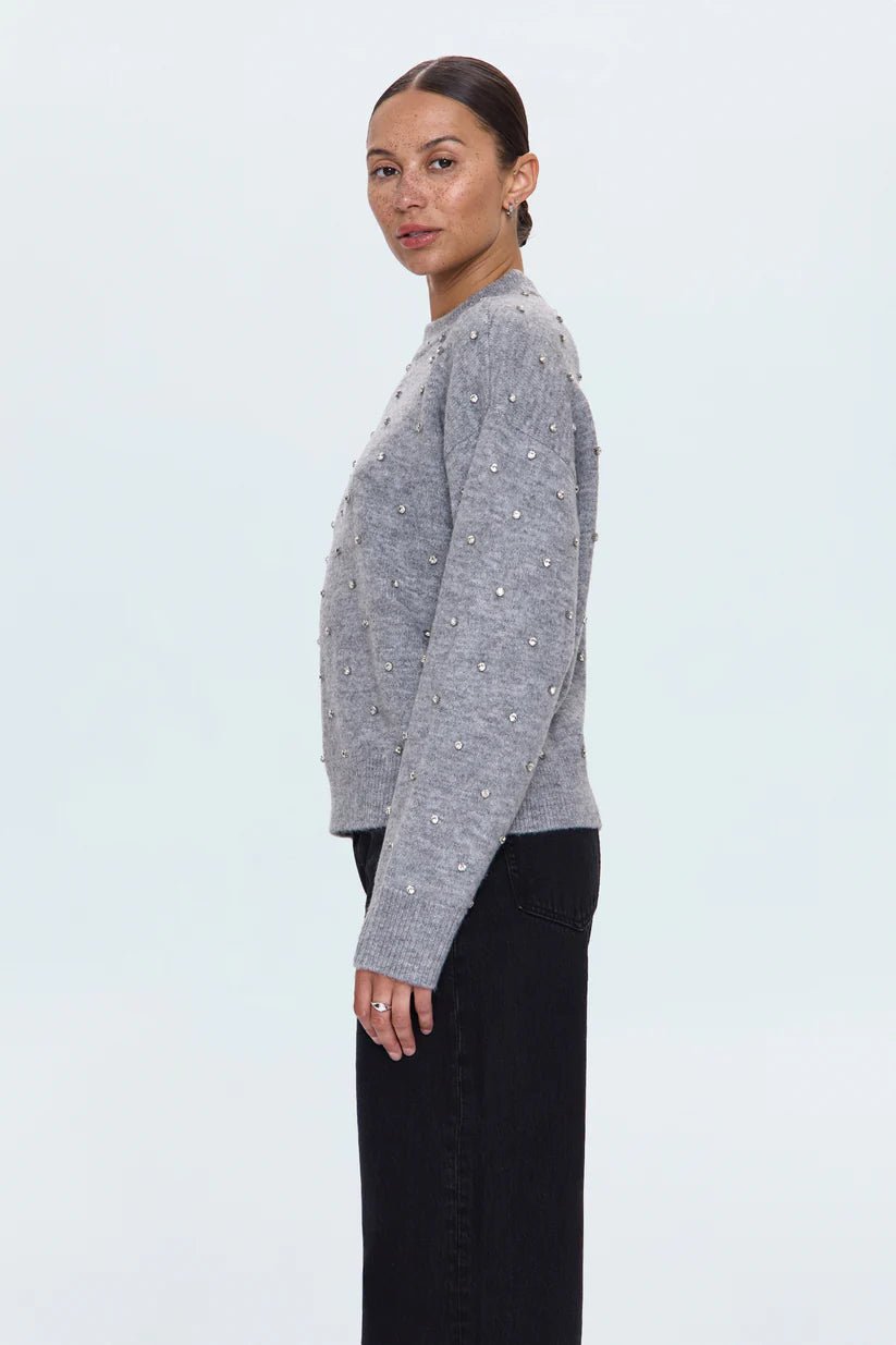 Aura Relaxed Crew Neck Sweater - Styled With Claire Pistola