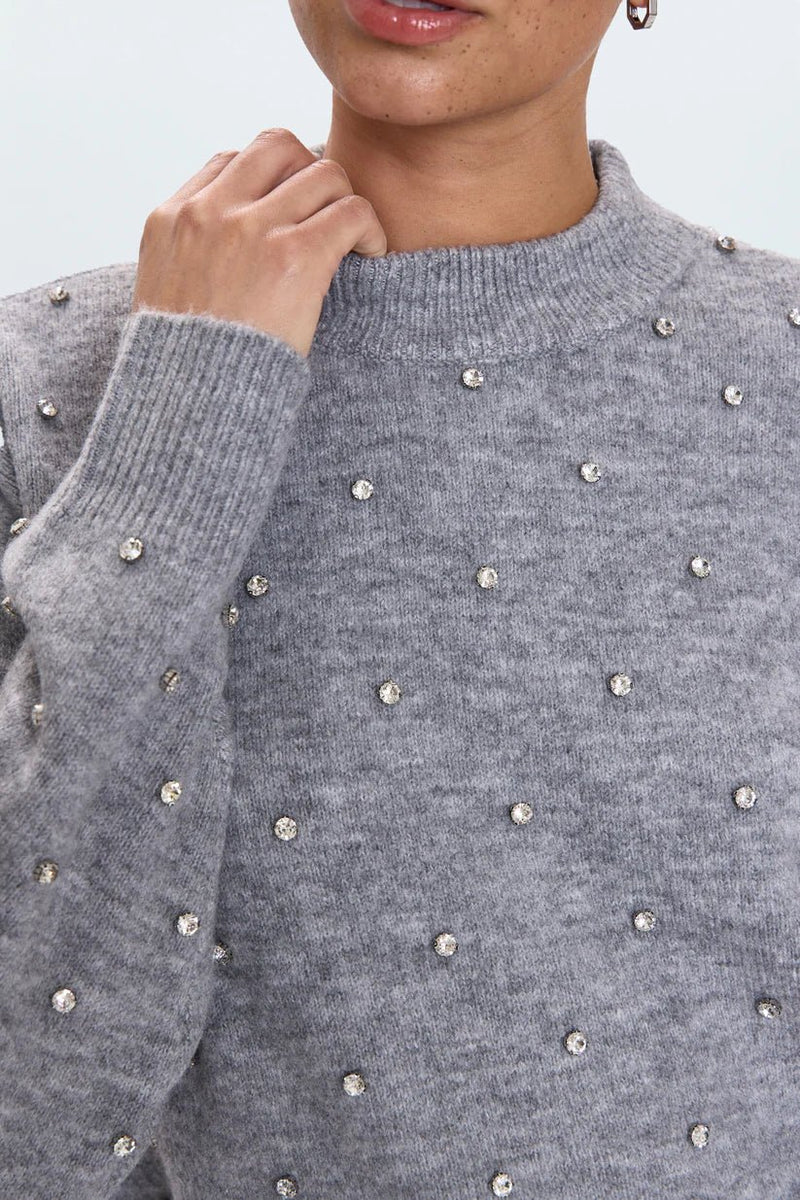 Aura Relaxed Crew Neck Sweater - Styled With Claire Pistola