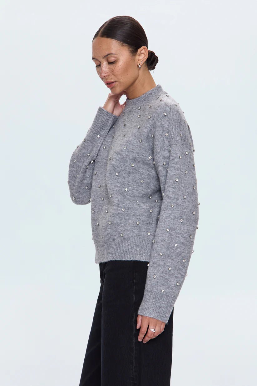 Aura Relaxed Crew Neck Sweater - Styled With Claire Pistola
