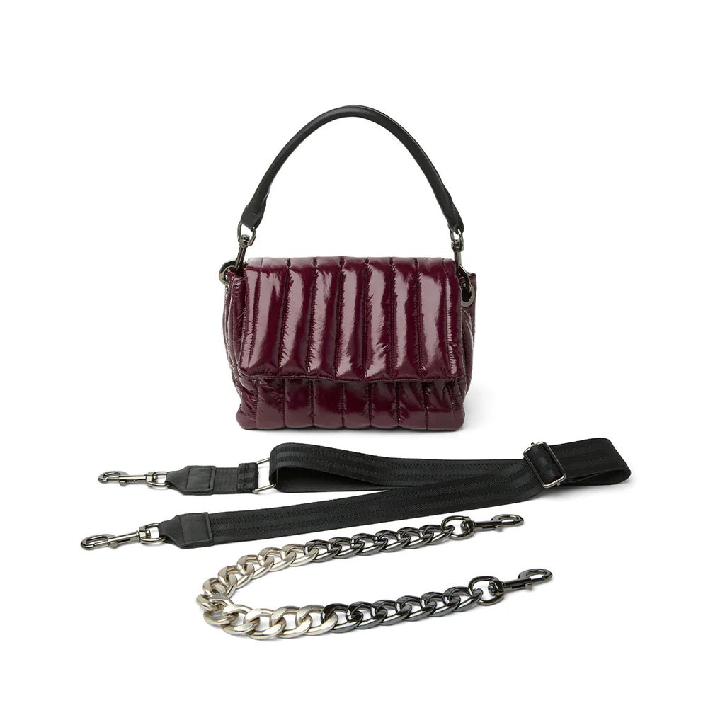 Bar Bag | Glossy Deep Burgandy - Styled With Claire Think Royln