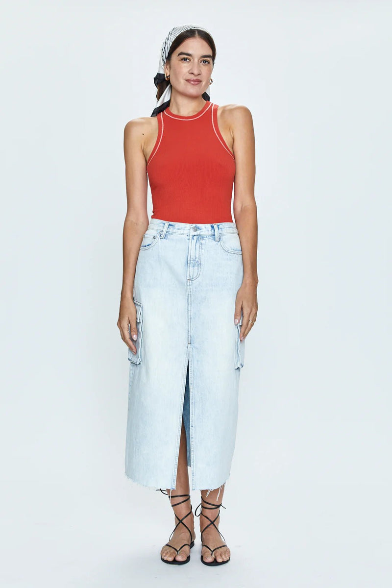 Blake Tank | Cherry - Styled With Claire Pistola