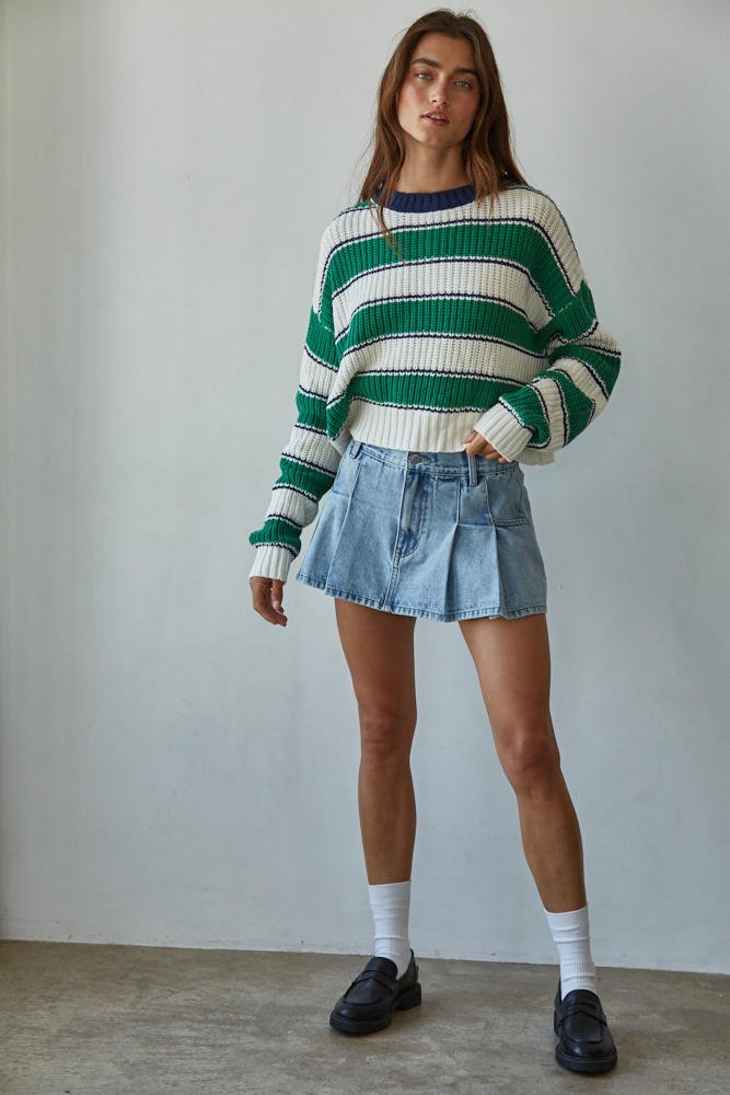 Breton Striped Pullover - Styled With Claire By Together