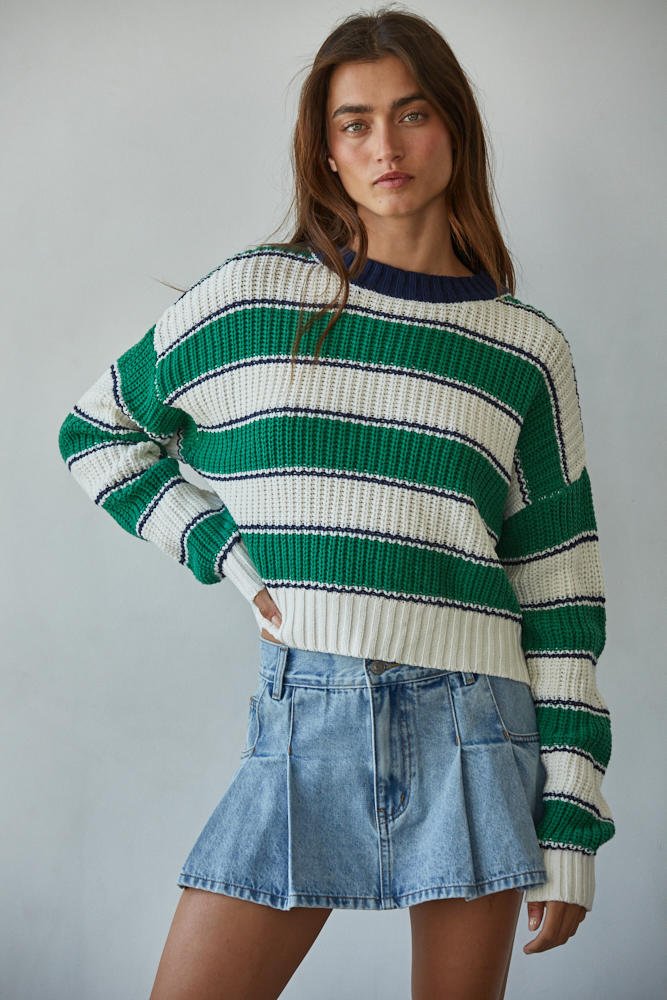 Breton Striped Pullover - Styled With Claire By Together