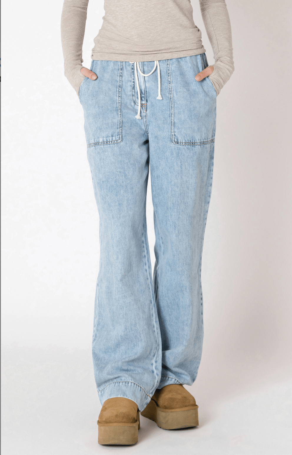 Camden Wide Leg Denim Pant - Styled With Claire Dex