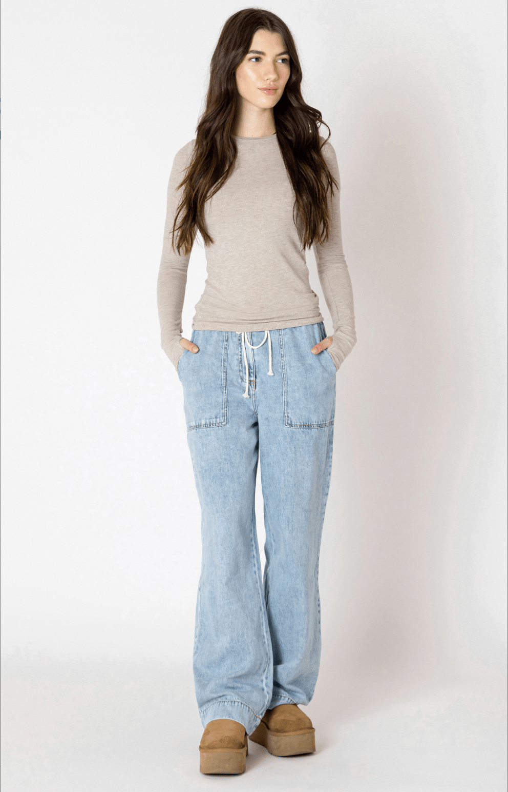 Camden Wide Leg Denim Pant - Styled With Claire Dex