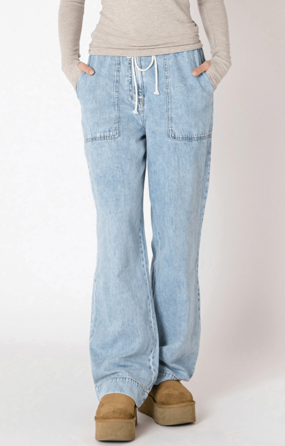 Camden Wide Leg Denim Pant - Styled With Claire Dex