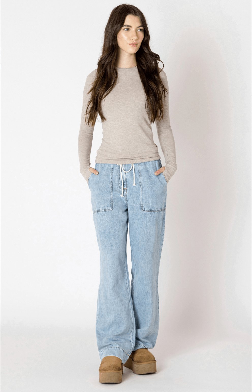 Camden Wide Leg Denim Pant - Styled With Claire Dex