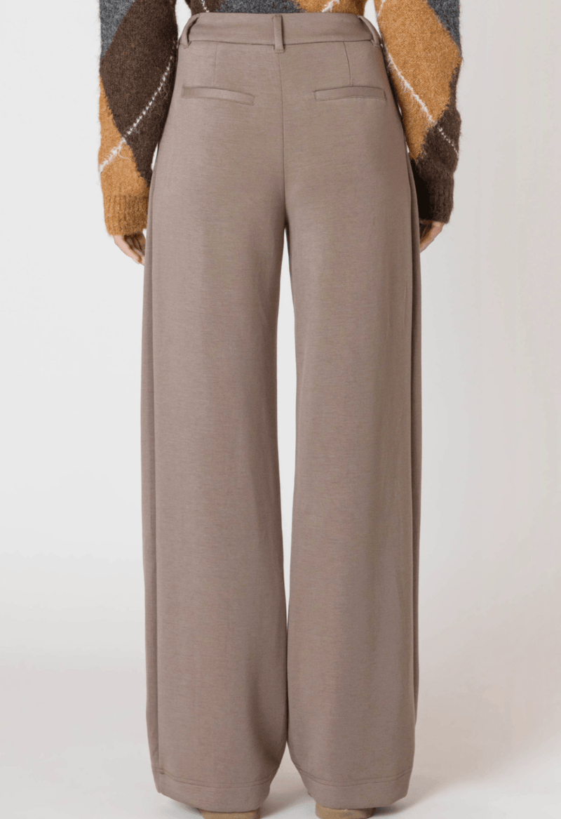Clara Wide Leg Knit Trouser - Styled With Claire Dex