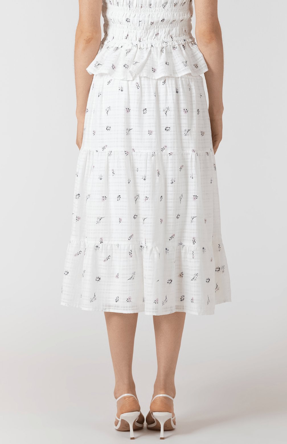 Dainty Rose Midi Skirt - Styled With Claire Dex