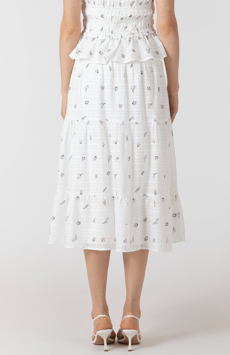 Dainty Rose Midi Skirt - Styled With Claire Dex