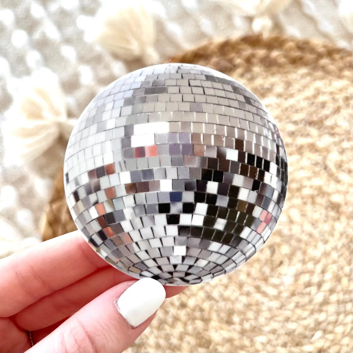 Disco Ball Sticker - Styled With Claire Elyse Breanne Design